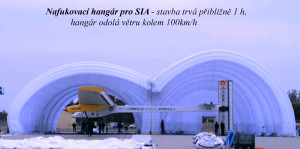 01Nafukovací hangár pro SIA