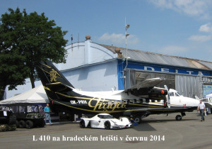 L410 na hradeckém letišti 6-2014