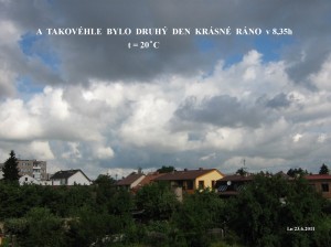 Druhý den ráno