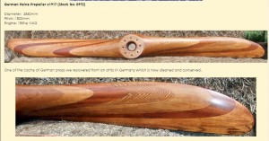 1Heine propeller 2850mm, 185HP