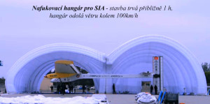 01Nafukovací hangár pro SIA
