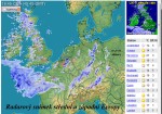 radar. snímek