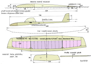105 Neřízený kluzák