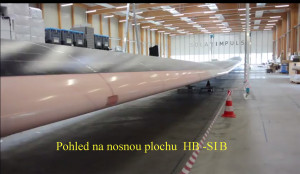 Pohled na nosnou plochu
