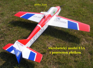 Akrobat. model s T-can ploškou
