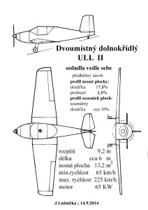 506 Dvoumístný dolnokřídlý ULL  II