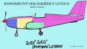 Jednomístný dolnokřídlý letoun