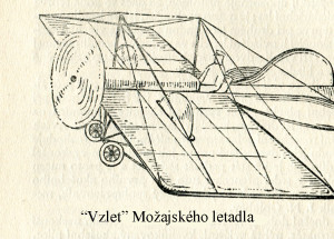Vzlet Možajského letadla