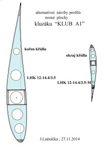 24  altern. profily křídla  KLUB A1