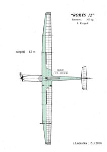Skica Rorýs 12 m